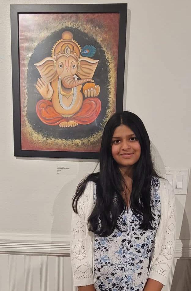 Ganesh Artwork By Student